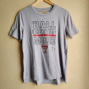 Under Armour Texas Tech Final Four short sleeve grey shirt Unisex size M